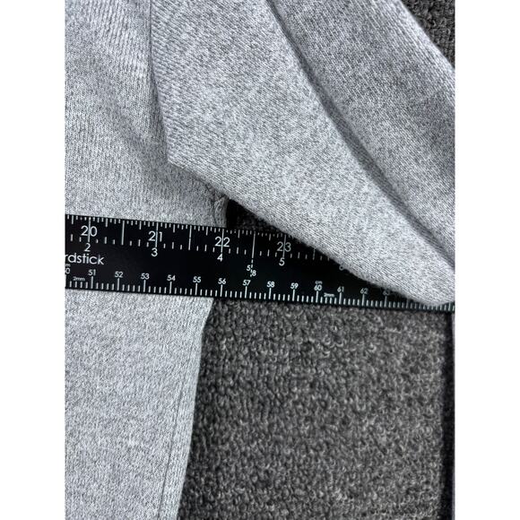 Kori America Top Womens Size S Gray Lace Hem Cottagecore Boho Long Sleeve - Picture 7 of 7